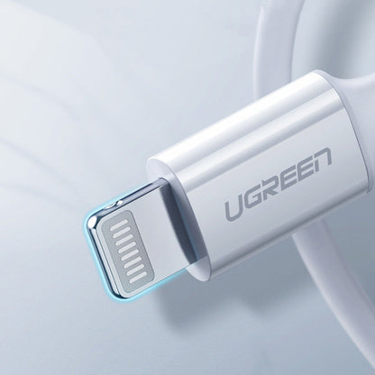 UGREEN MFi USB-C - iPhone Lightning cable 20W 3A 0.25m - white – image 6