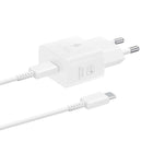 SAMSUNG Samsung 25W SFC GaN wall charger with USB-C cable - white