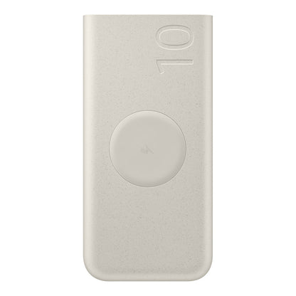 SAMSUNG Samsung 10000mAh induction power bank 2x USB-C 25W SFC - beige