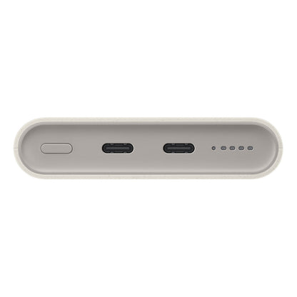 SAMSUNG Samsung 10000mAh induction power bank 2x USB-C 25W SFC - beige – image 5