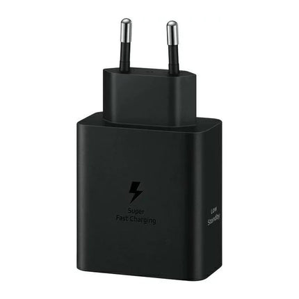 SAMSUNG Samsung Power Adapter Duo 2x USB-C 50W wall charger - black – image 2