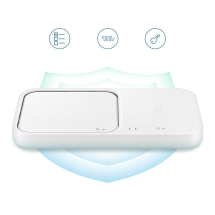 SAMSUNG Samsung Wireless Charger Duo 15W inductive charger - white – image 11