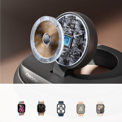 JOYROOM Folding inductive charger for Apple Watch - black – image 9