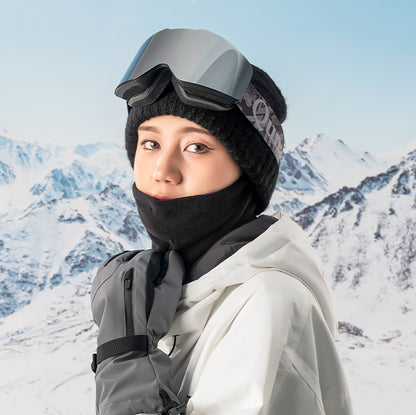 Qunature Oli thermal comfort ski scarf, size M - black – image 6