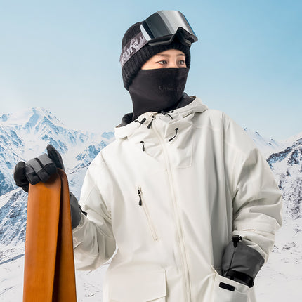 Qunature Oli thermal comfort ski scarf, size M - black – image 15