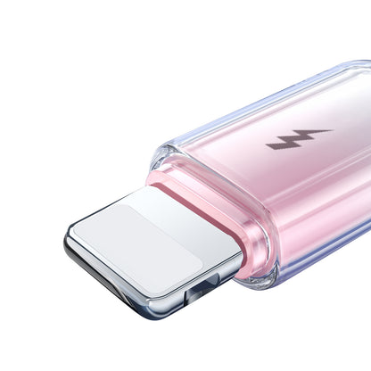 JOYROOM Crystal-Clear Series 3A USB-A - iPhone Lightning cable 1.2m - white – image 6