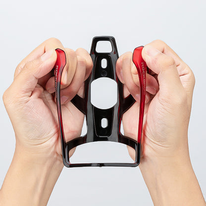ROCKBROS Bicycle bottle holder - black and red – image 4