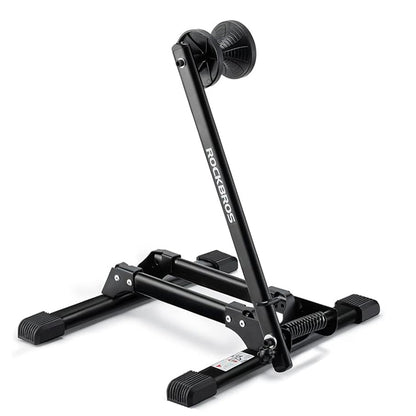 ROCKBROS Stable, foldable bicycle stand for the front wheel - black