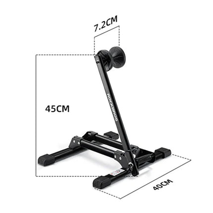 ROCKBROS Stable, foldable bicycle stand for the front wheel - black – image 4