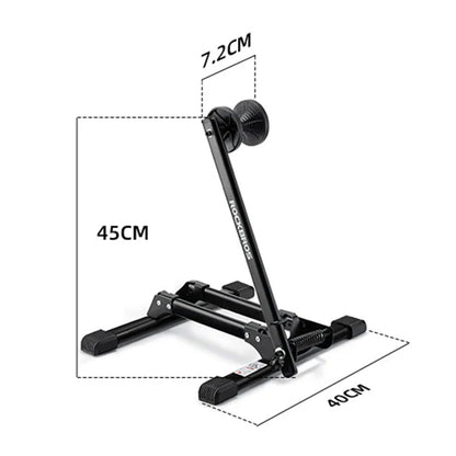 ROCKBROS Stable, foldable bicycle stand for the front wheel - black – image 4