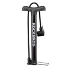 ROCKBROS Floor Bicycle Pump 120psi / 8bar Mattress Ball Tips - Black