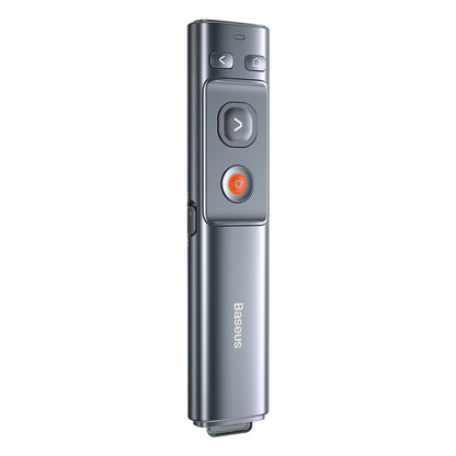 BASEUS Laser pointer with remote control for presentations up to 100m WiFi 2.4GHz USB-A/C - gray – image 2