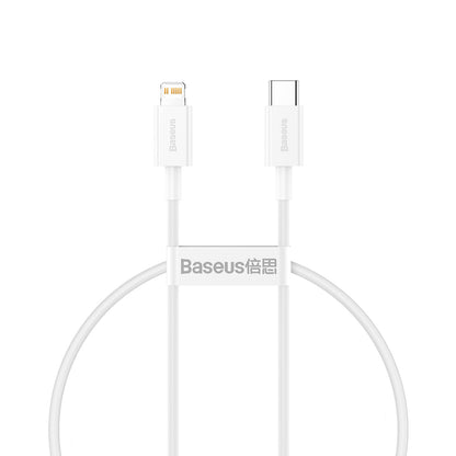 BASEUS Superior Series USB-C / Lightning PD 20W 2m cable - white