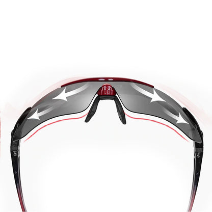 ROCKBROS Polarized cycling glasses 10001 - SET black and red – image 3