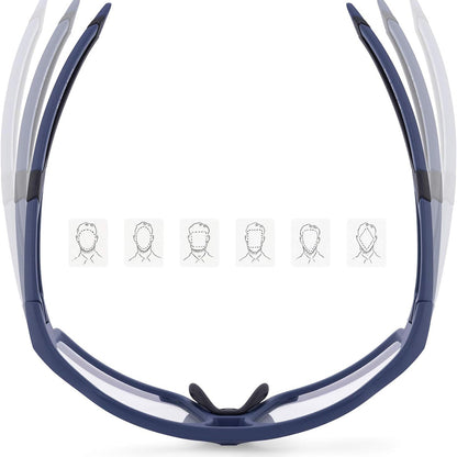 ROCKBROS UV400 photochromic cycling glasses with case SP216BL - blue – image 3