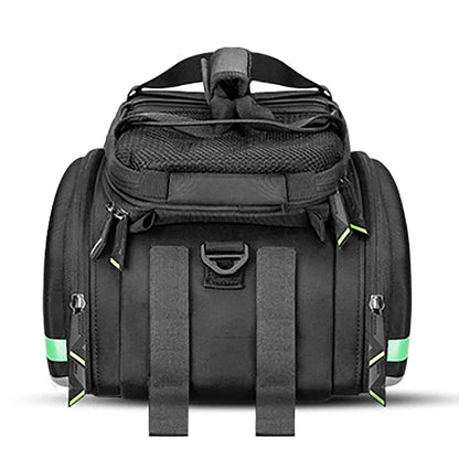 ROCKBROS Bicycle trunk bag 35l with fold-out pockets A6-03BK - black – image 8