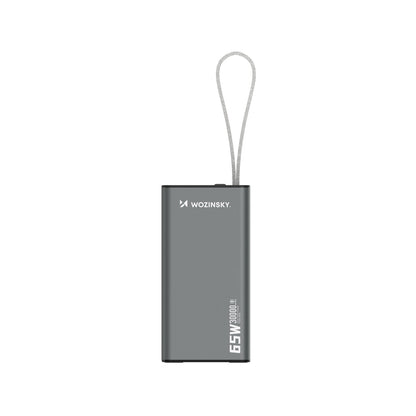 WOZINSKY Powerbank K65+ 65W 30000mAh 2x USB-C 1x USB-A 65W - black – image 2