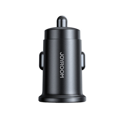 JOYROOM Mini 15W USB-A USB-C car charger - black – image 3