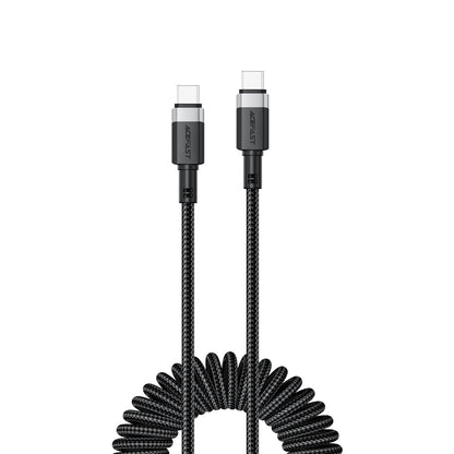 ACEFAST Spiral cable USB-A - USB-C 480Mb/s 3A 1.2m - black – image 8