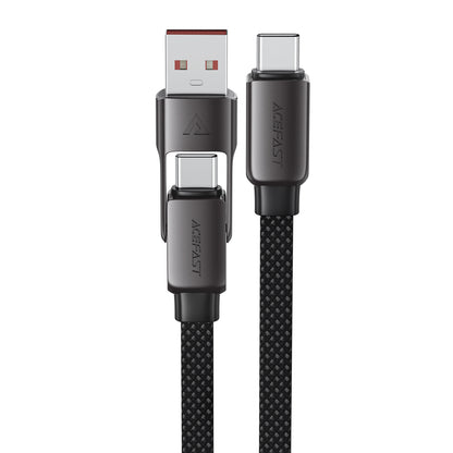 ACEFAST Cable USB-C - USB-A / USB-C 480Mb/s 3A 1.2m - black