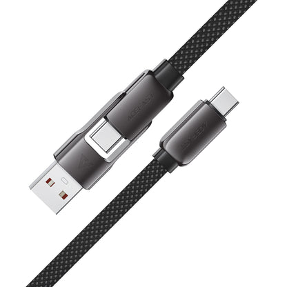 ACEFAST Cable USB-C - USB-A / USB-C 480Mb/s 3A 1.2m - black – image 3