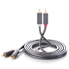 UGREEN Audio cable 2RCA (male) - 2RCA (male) 2m - gray