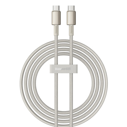 BASEUS Tungsten Gold USB-C cable 100W 2m - gold