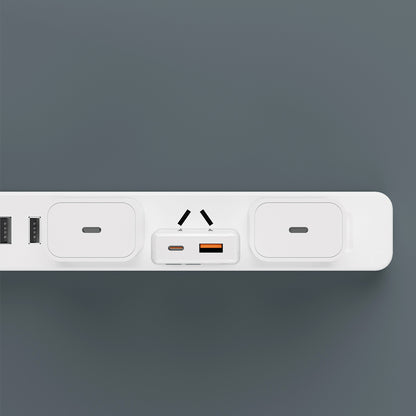 DUDAO GaN 30W USB-A - USB-C wall charger with USB-C cable - white – image 7