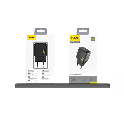 DUDAO PD20W GaN USB-C wall charger - black – image 4