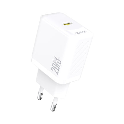 DUDAO PD20W GaN USB-C wall charger - white