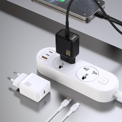 DUDAO PD20W GaN USB-C wall charger - white – image 3