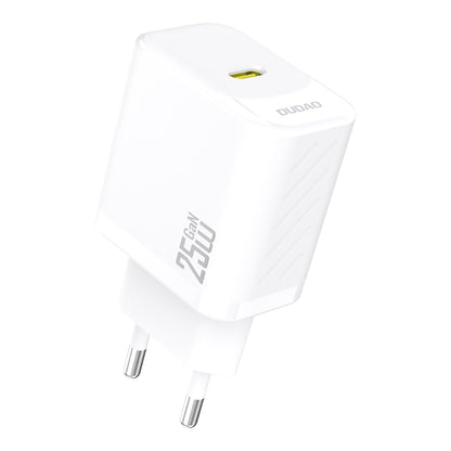 DUDAO 25W GaN USB-C wall charger - white
