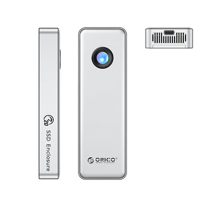 ORICO Pocket case for OUM2-G20 M.2 NVME USB-C 20Gb/s drive - silver – image 2