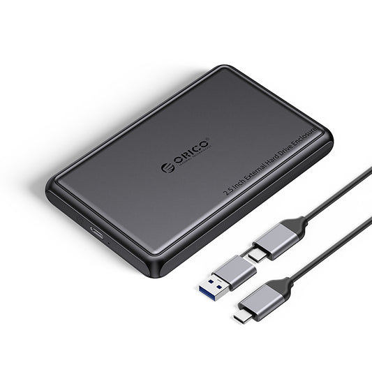 ORICO Pocket drive enclosure DDL25-C3 2.5'' HDD / SSD USB-C 5Gb/s - black