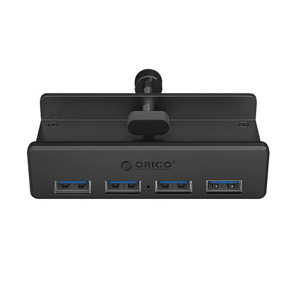 ORICO Hub splitter MH4PU with a clamp for a 4x USB-A monitor desk - black – image 3