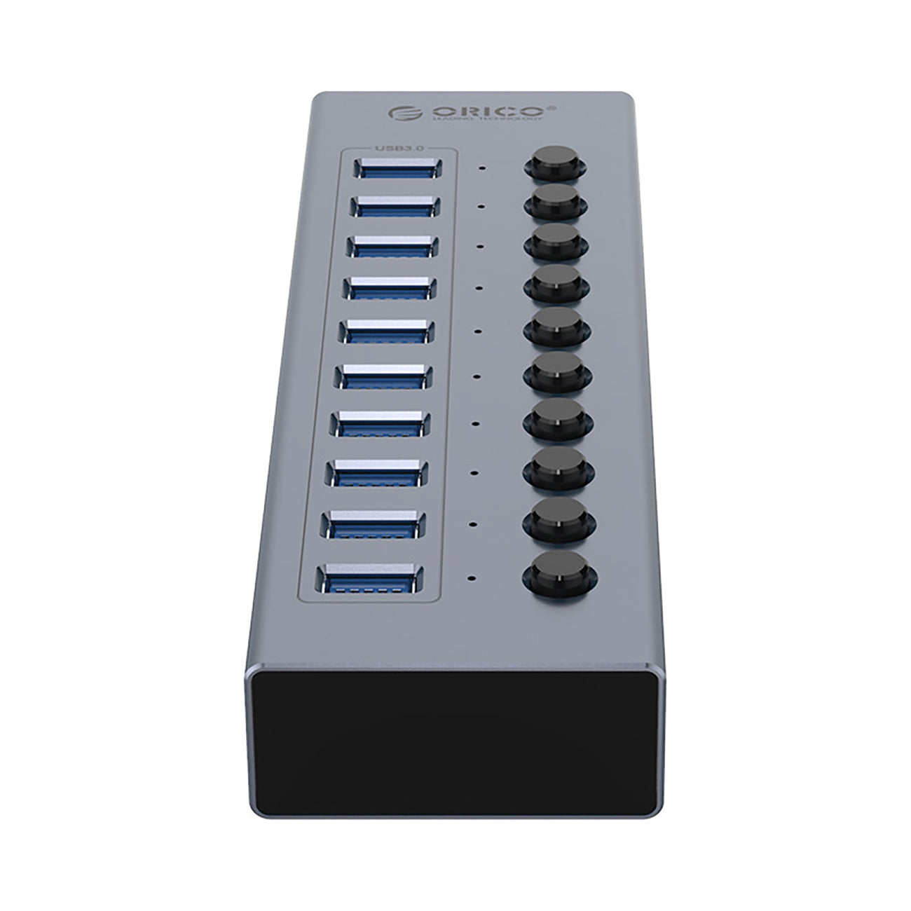 ORICO BT2U3-10AB hub with 10x USB-A switches - gray – image 2