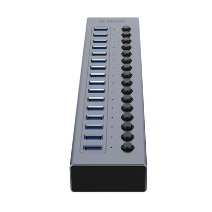 ORICO BT2U3-7AB hub with 7x USB-A switches - gray – image 10