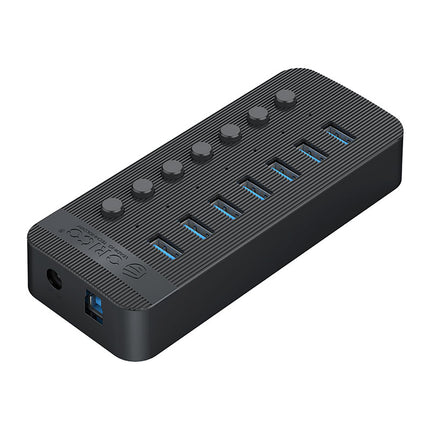 ORICO CT2U3-7AB hub with 7x USB-A switches - black – image 2