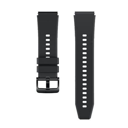 HURTEL Silicone strap for Huawei Watch GT 2/3/4/2 Pro/3 Pro/4 Pro/GT 2e 46mm - black – image 6