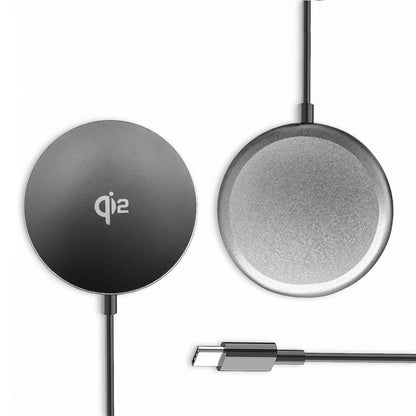 WOZINSKY Qi2 wireless magnetic inductive charger for phone 15W - black – image 2