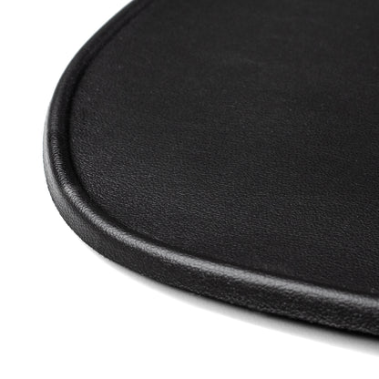WOZINSKY Ergonomic mouse and wrist pad, gel eco leather, large, non-slip - black – image 4