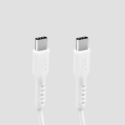 SBS USB-C PD 25W cable 1 m - white – image 9