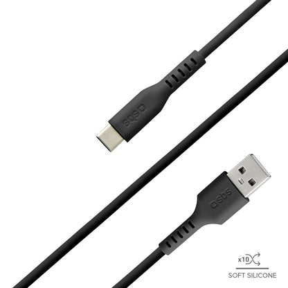 SBS USB-A - USB-C cable 1m - black – image 9