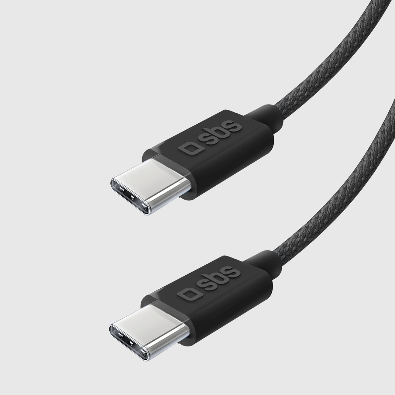 SBS Braided cable USB-C 60W 1.5m - black – image 10
