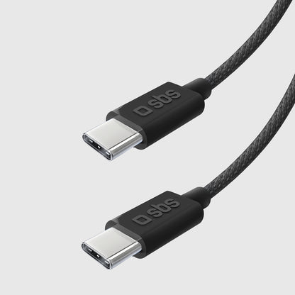 SBS Braided cable USB-C 60W 1.5m - black – image 10