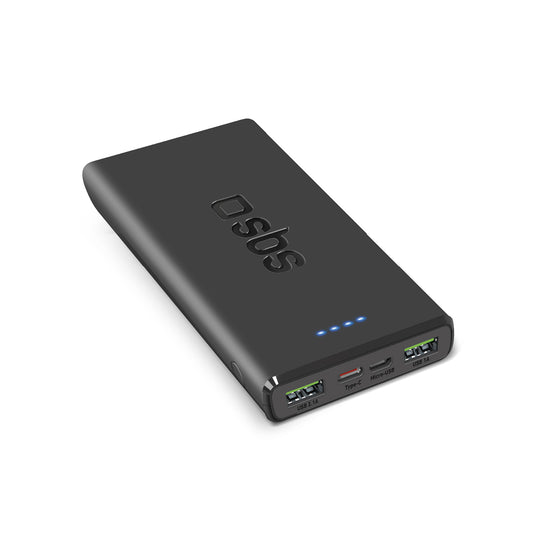 SBS Powerbank 10000 mAh Power Delivery 20W - black