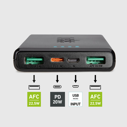 SBS Powerbank 10000 mAh Power Delivery 20W - black – image 11