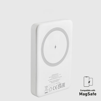 SBS Powerbank 5000 mAh USB-C compatible with MagSafe - white – image 8