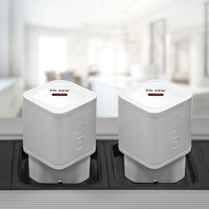 SBS GaN network charger with Power Delivery 20W - white – image 3