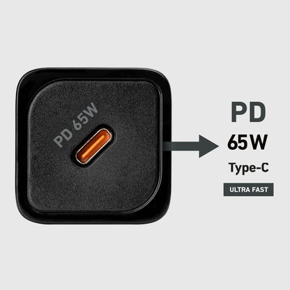SBS GaN network charger with Power Delivery 65W - black – image 9